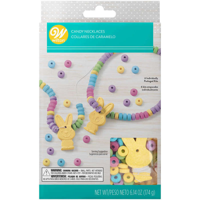 Wilton Easter Bunny Candy Necklace Set