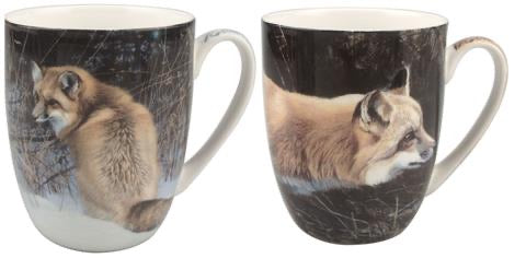 McIntosh Mug Set of 2, Bateman Foxes