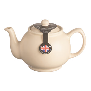 Price & Kensington Teapot 6-Cup, Matte Cream