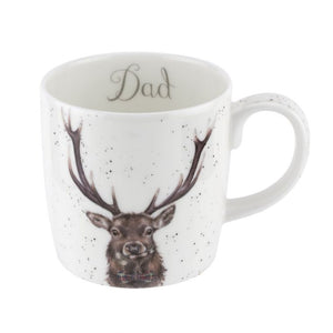 Wrendale Designs Mug 14 oz, Stag Dad