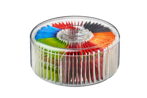 Mepal Stora Acrylic Tea Box Round