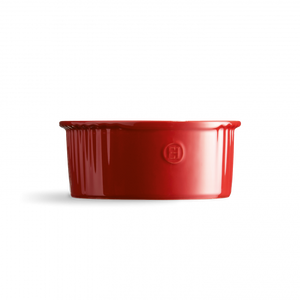 Emile Henry Soufflé Baking Dish, Grand Cru (Burgundy Red)